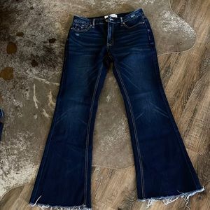 Kancan ankle flared jean approx 28" length